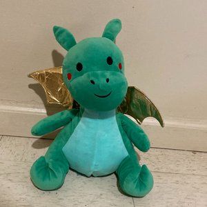 FAO Schwarz Stuffed Plush Dragon w/LED Lights & Sound
